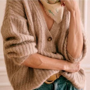 Sezane Achille Mohair Sweater Size M